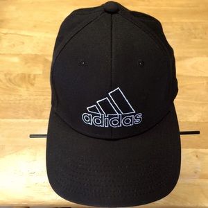 “Adidas” Small/Medium Black Hat